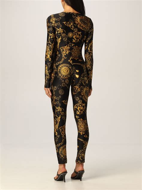 versace woman jumpsuit|Versace jeans couture credit card.